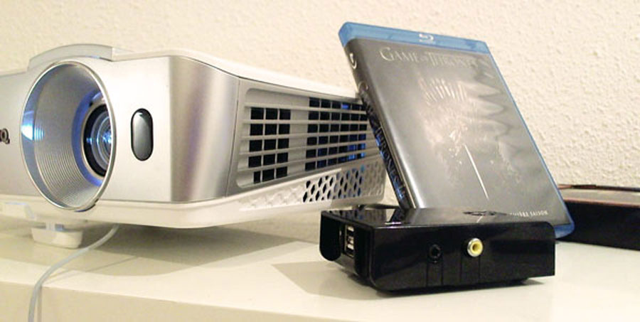 Vidéo-projecteur et raspberry pi